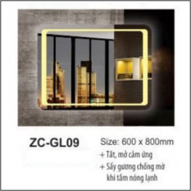 GƯƠNG LED CẢM ỨNG ZICO ZC-GL09 GƯƠNG LED CẢM ỨNG ZICO ZC-GL09